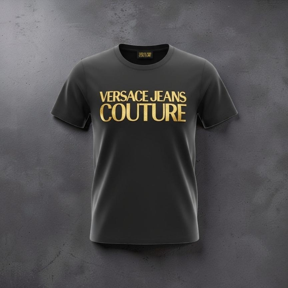 Authentic Versace Jeans Collection  Black and Gold Brand NewTop .